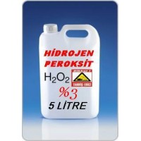 Hidrojen Peroksit %3 Lük 5 Litre - Oksijenli Su