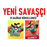 Brawl Stars 25 Haziran Güncellemesi ve Yeni Savaşçı Clancy