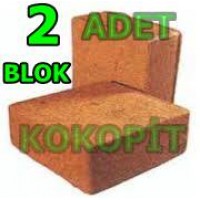 Cocopeat Blok- Kokopit 30x10x30 Cm İthal 2 Adet
