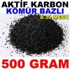Aktif Karbon Kömür Bazlı Filtre Malzemesi Granül 500 Gr