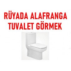 Rüyada Alafranga Tuvalet Görmek